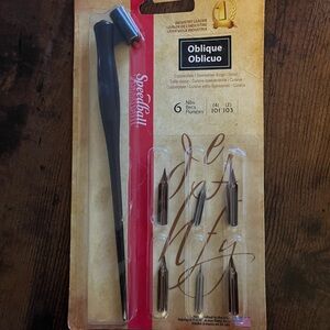 Speedball Oblique Calligraphy Pen Set
